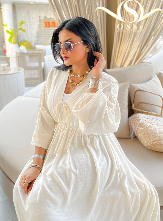 White Cotton Dress