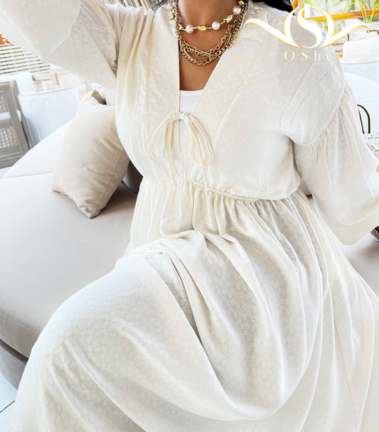 White Cotton Dress