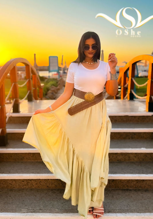 Mint Green Skirt