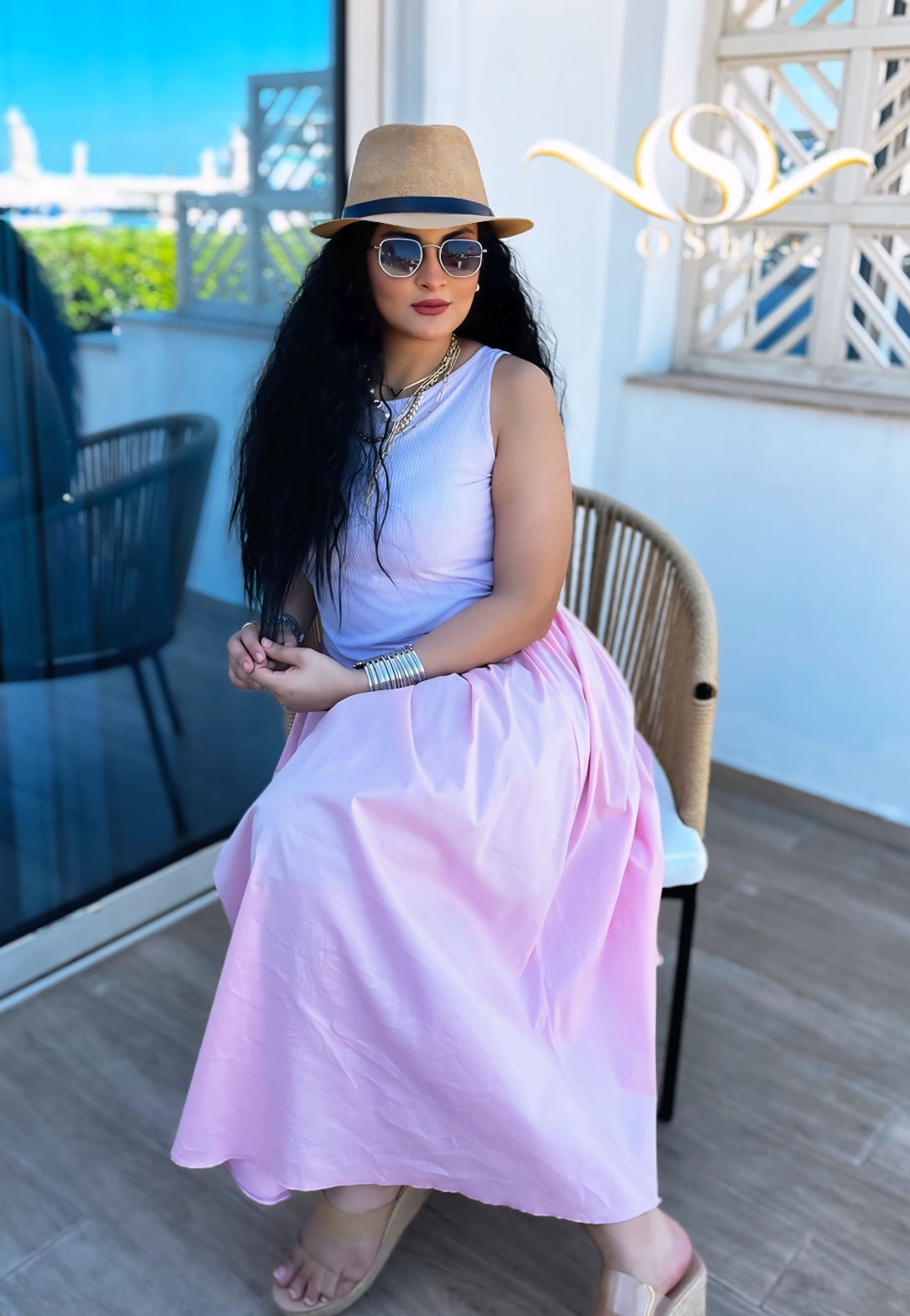 Pink Dress
